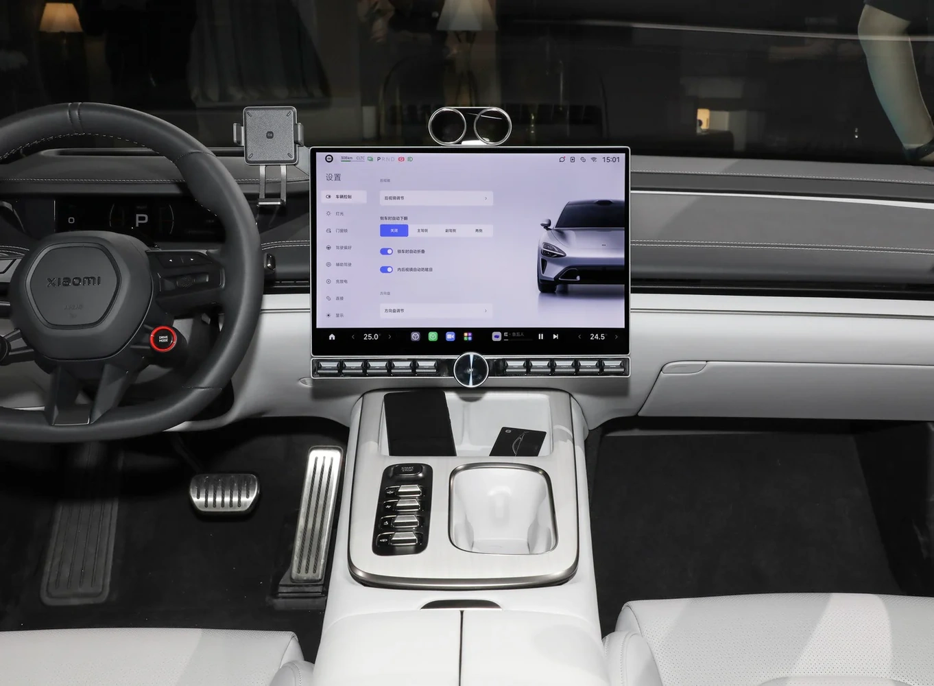 Xiaomi SU7 Interior Dashboard