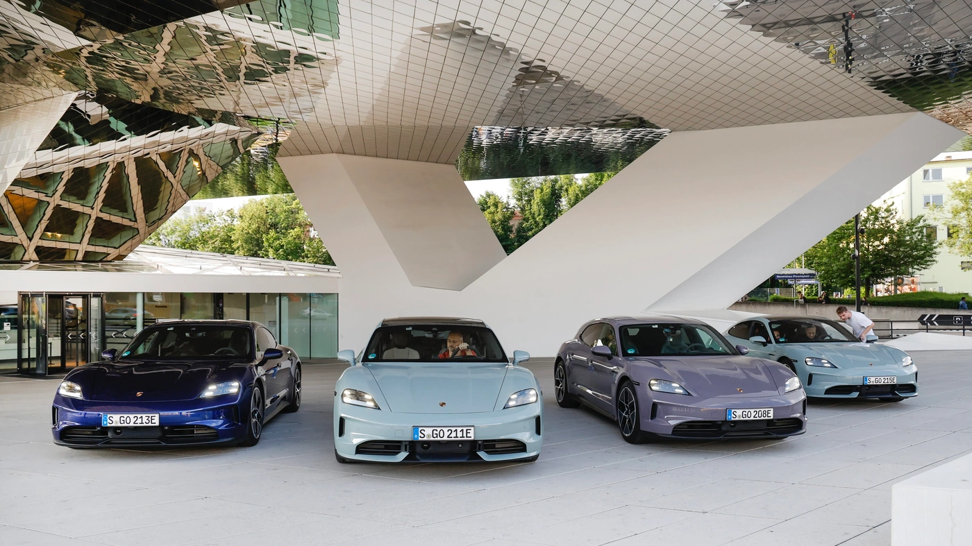 Gama de Porsche Taycan