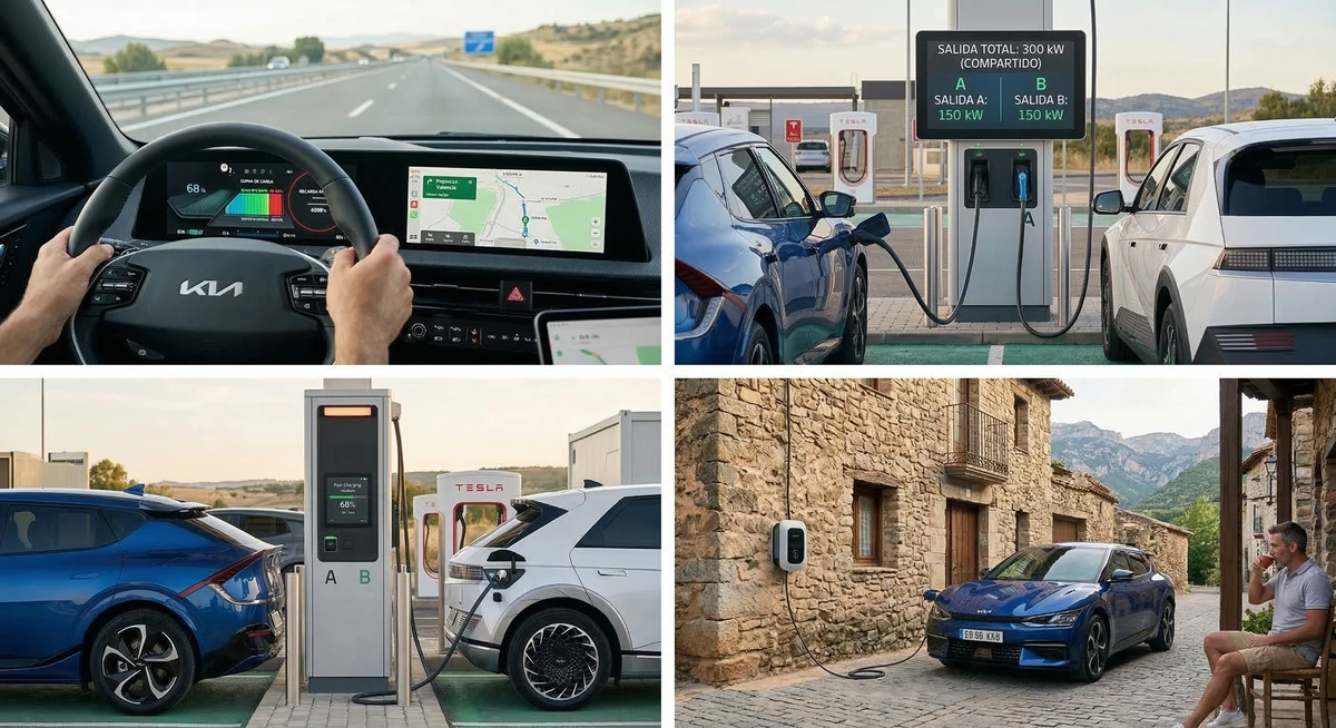 De vacaciones con un coche eléctrico