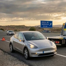 ¿Qué pasa si me quedo sin batería en la carretera?