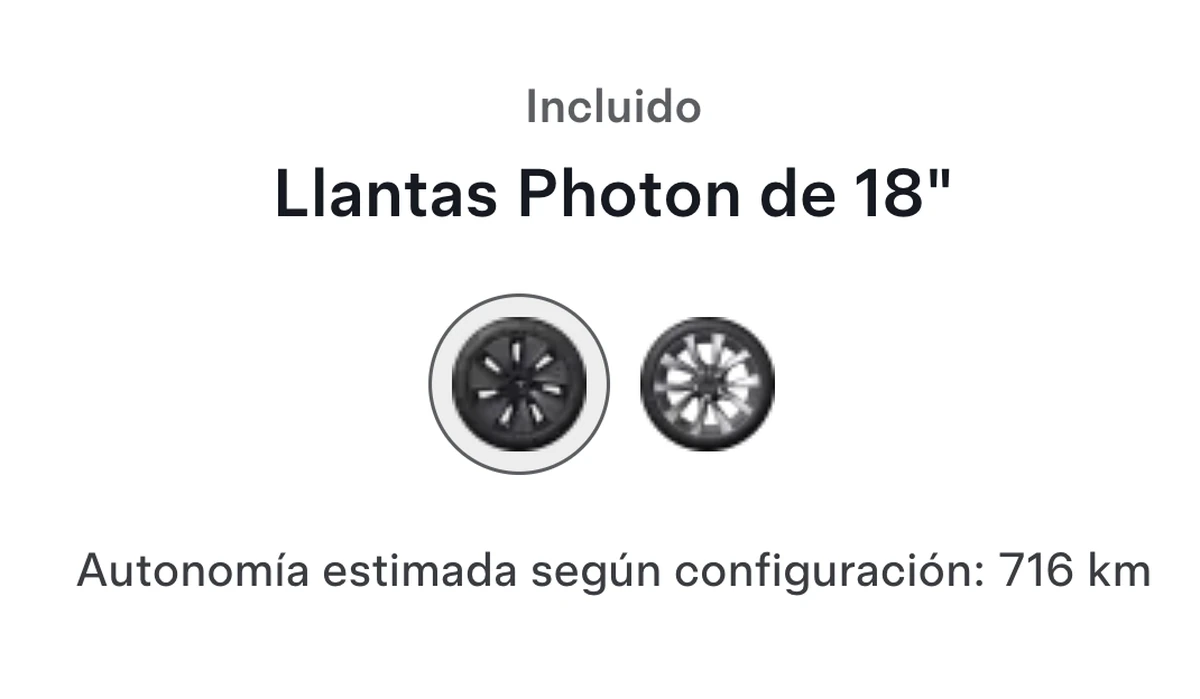 Llantas Photon de 18 pulgadas para Tesla