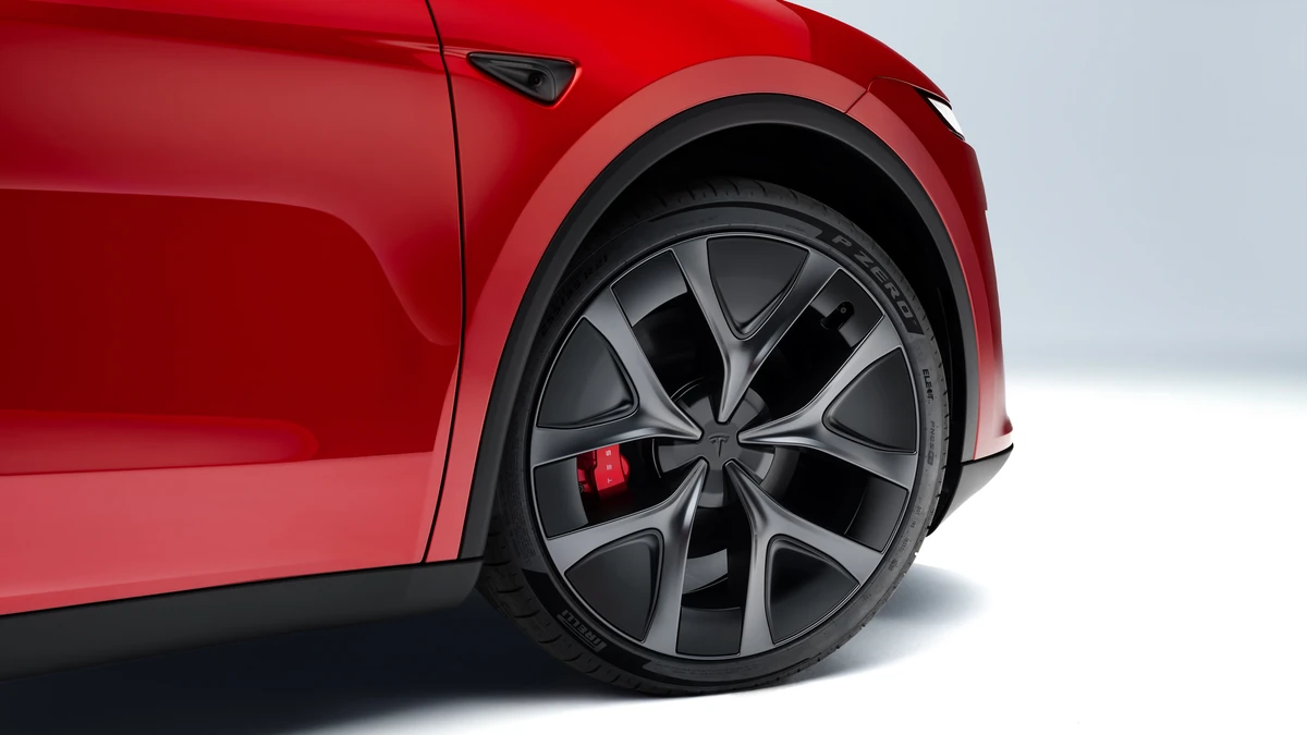 Llantas del Tesla Model Y Performance
