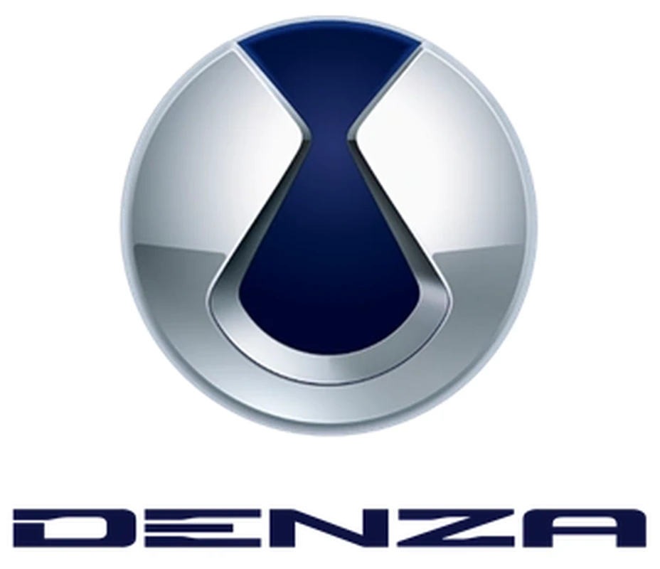 Logotipo de la marca DENZA de BYD