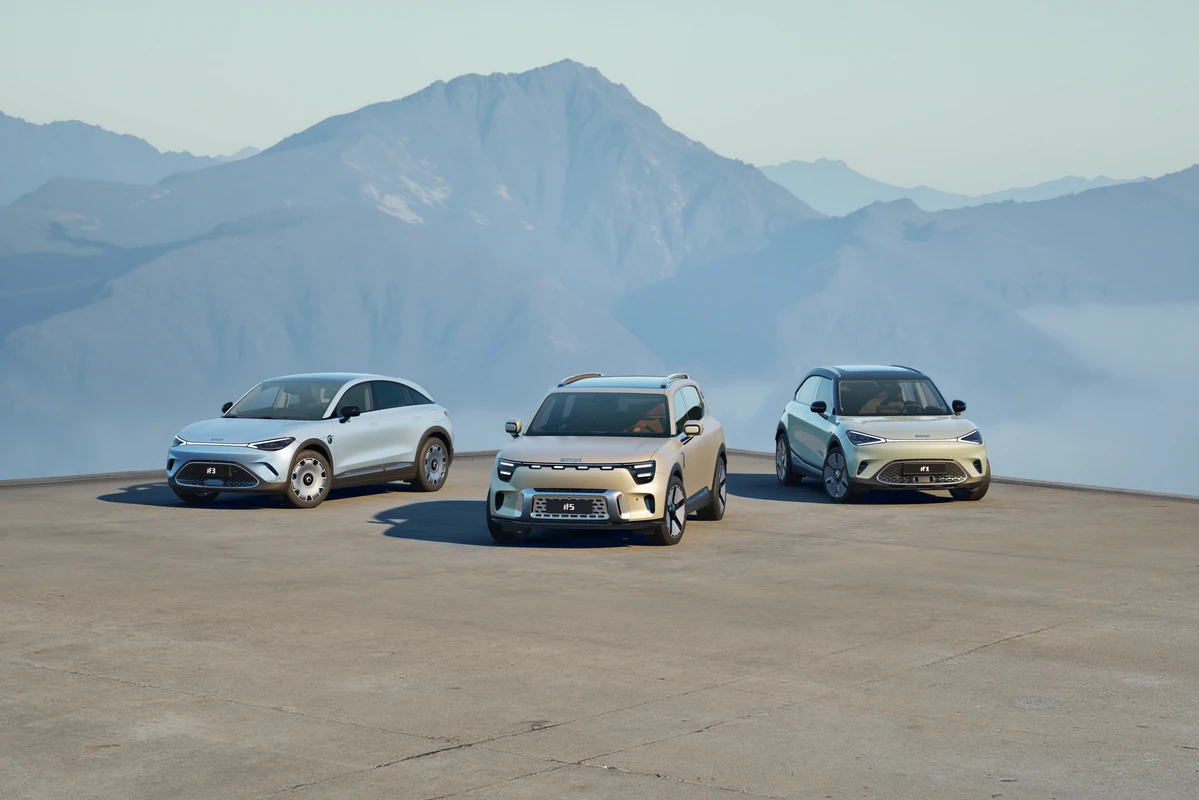 Gama de coches eléctricos de la marca SMART