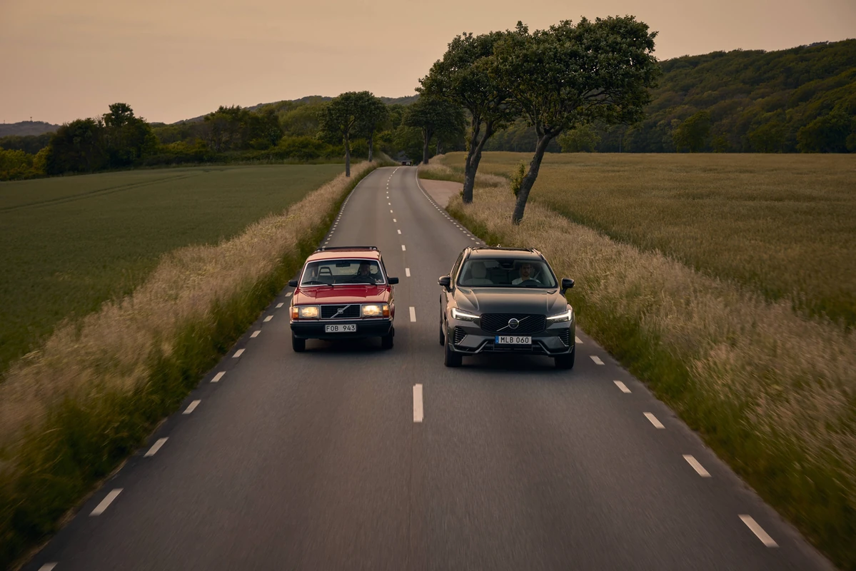 Volvo, marca histórica europea con evolución de modelos antiguos a modernos