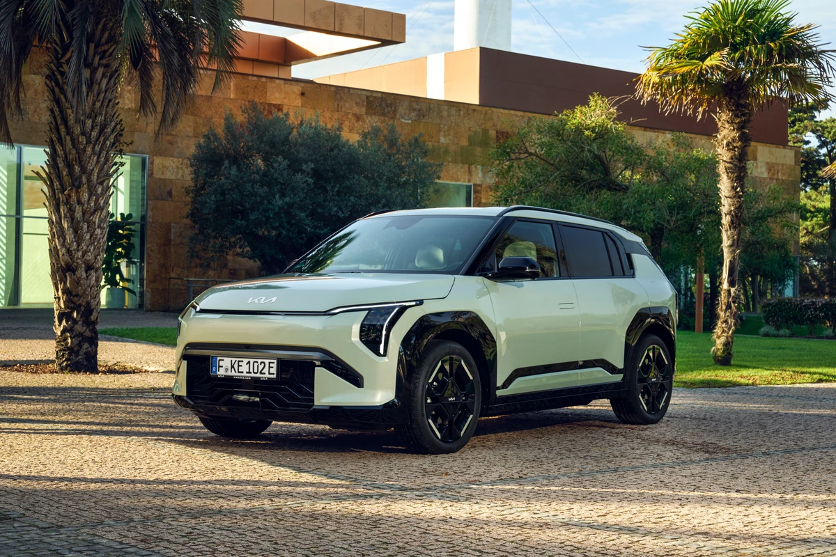 Kia EV3 GT Line la más equipada, con amortiguadores de frecuencia selectiva