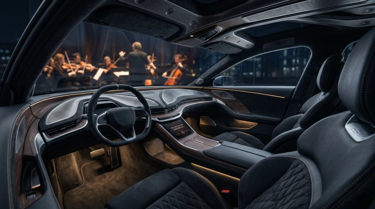 El sistema de audio de tu próximo coche