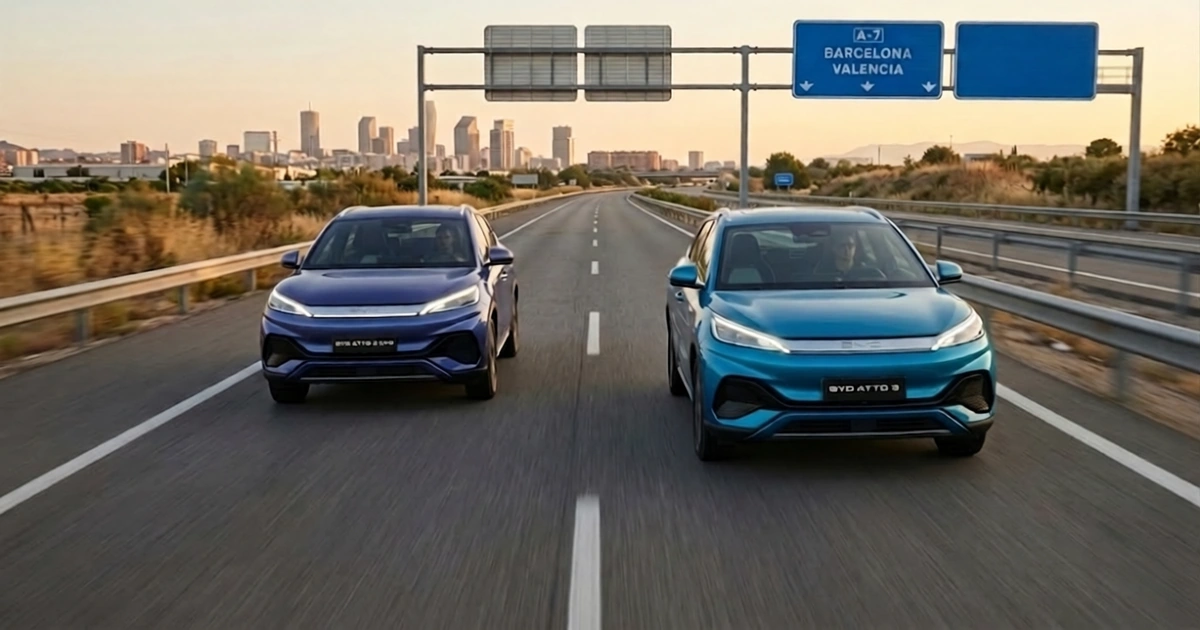 BYD Atto 3 vs Atto 3 Evo: cómo ha mejorado la autonomía