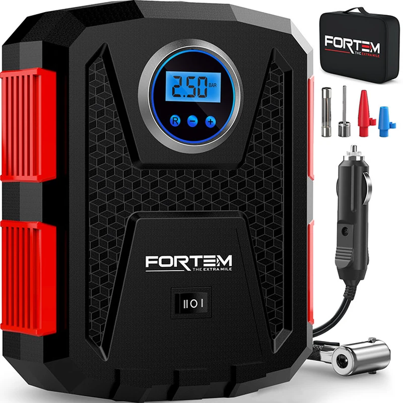 Inflador de neumáticos FORTEM de 12 V