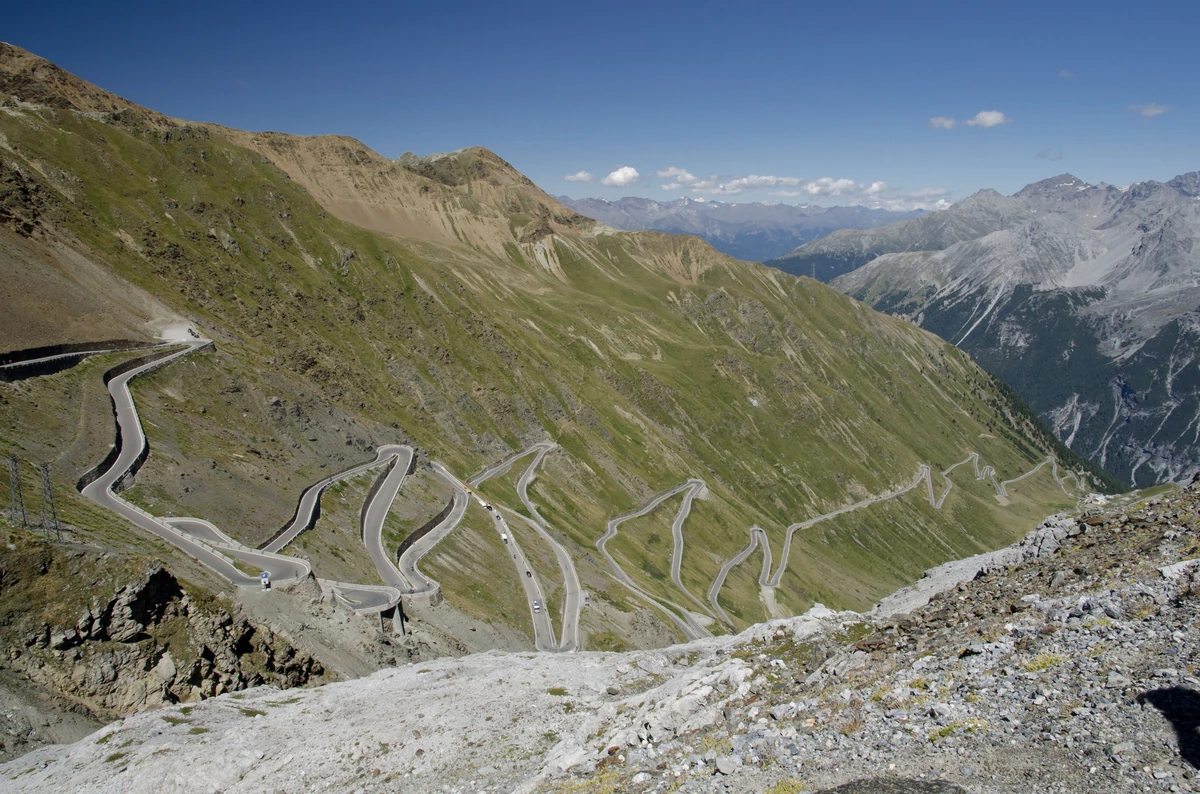 El Paso Stelvio, Italia