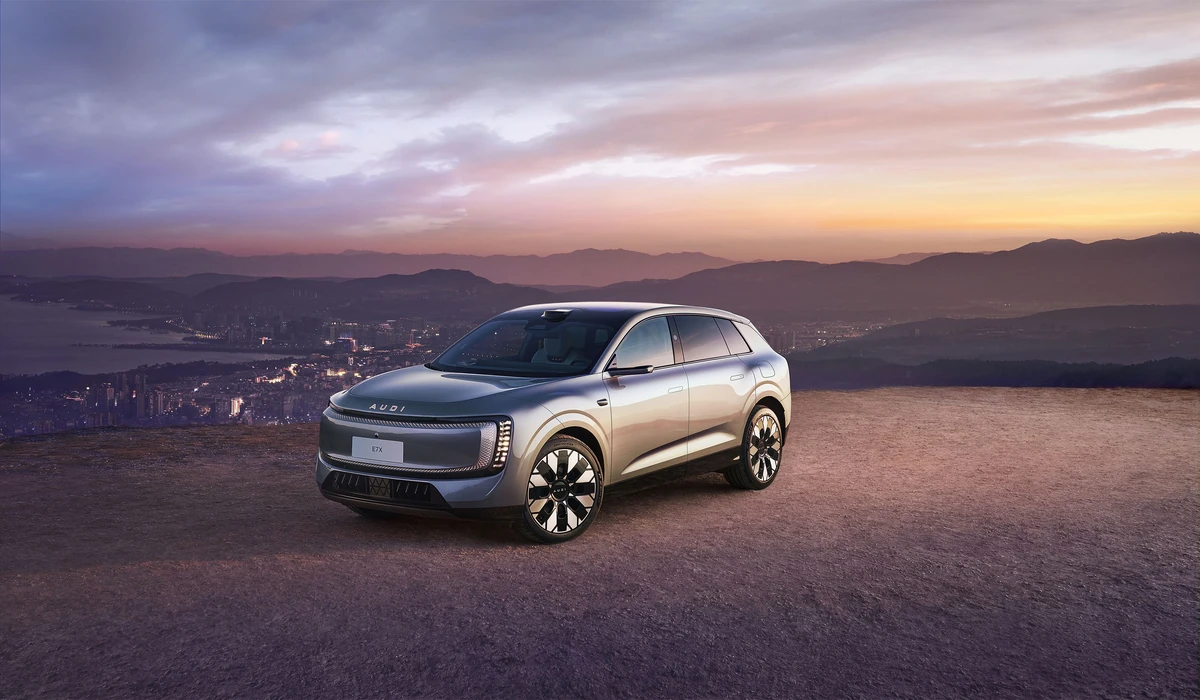 AUDI E7X, es un SUV de más de cinco metros con arquitectura de 900 voltios