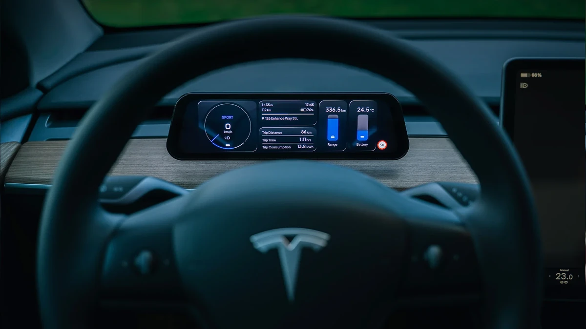 Dashboard para Tesla Model 3 y Model Y