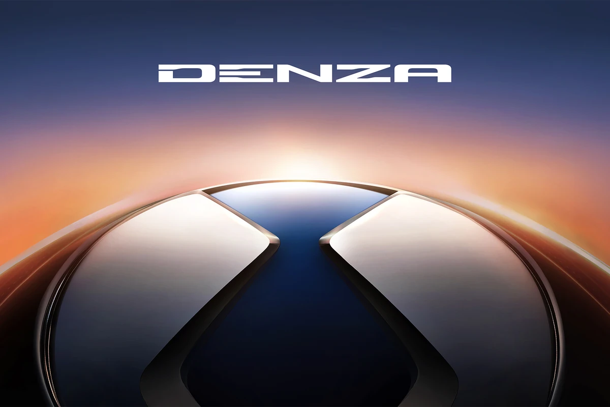 Logotipo de Denza de BYD
