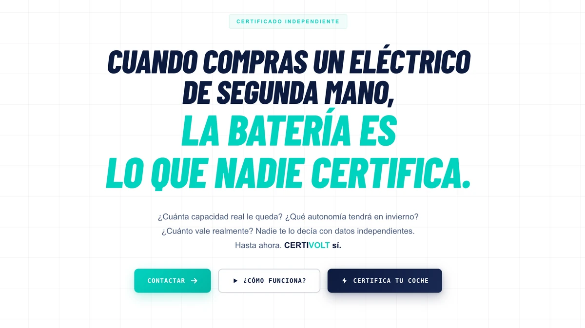 CertiVolt — 179 € a domicilio en Cataluña
