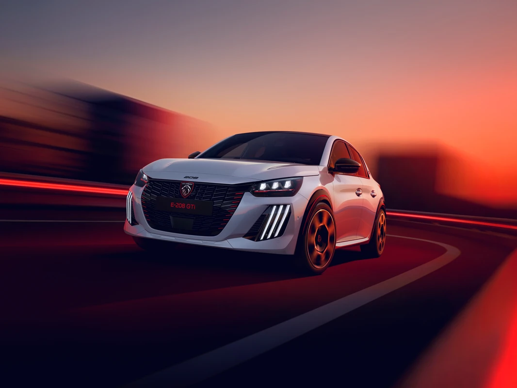 El 12 de junio de 2026, se presento el Peugeot E-208 GTi