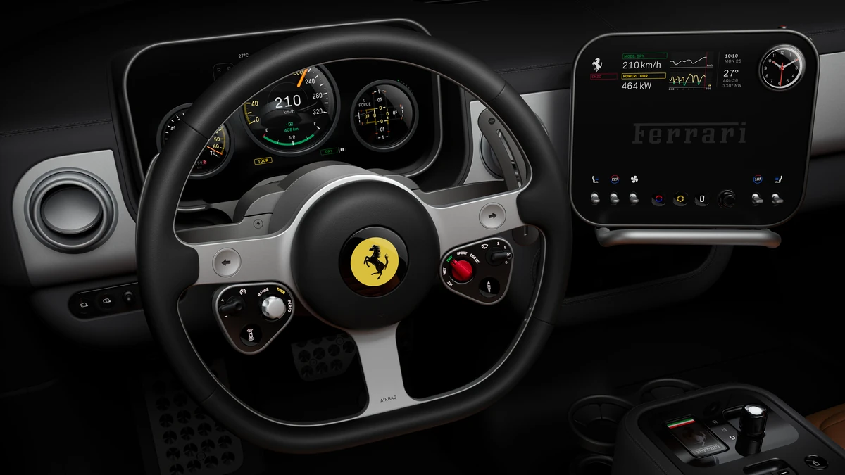 Volante del Ferrari Luce