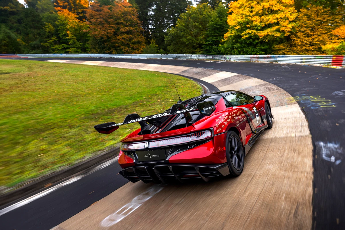 YANGWANG U9 en Nürburgring