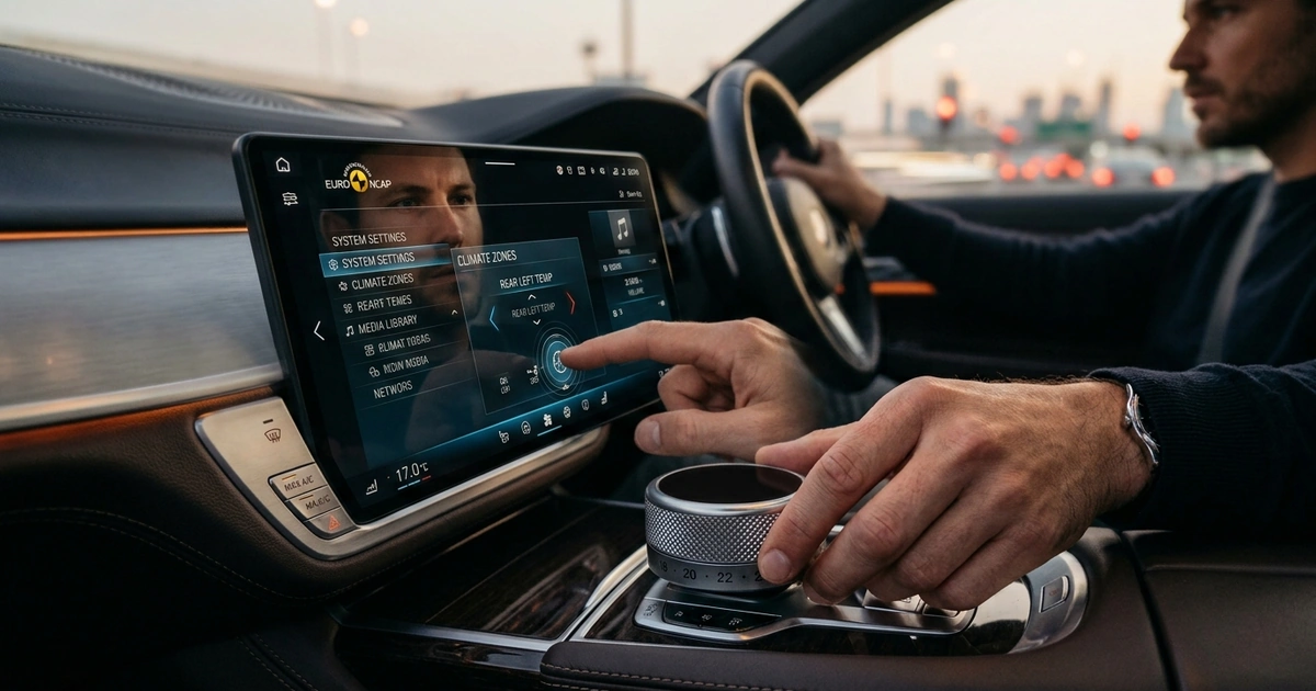 Por qué los coches modernos eliminan los botones físicos