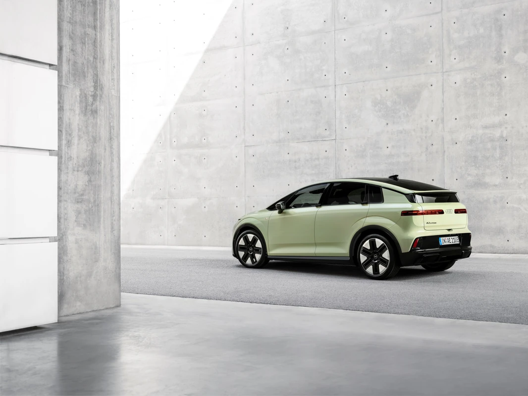 Parte posterior nuevo Audi A2 e-tron