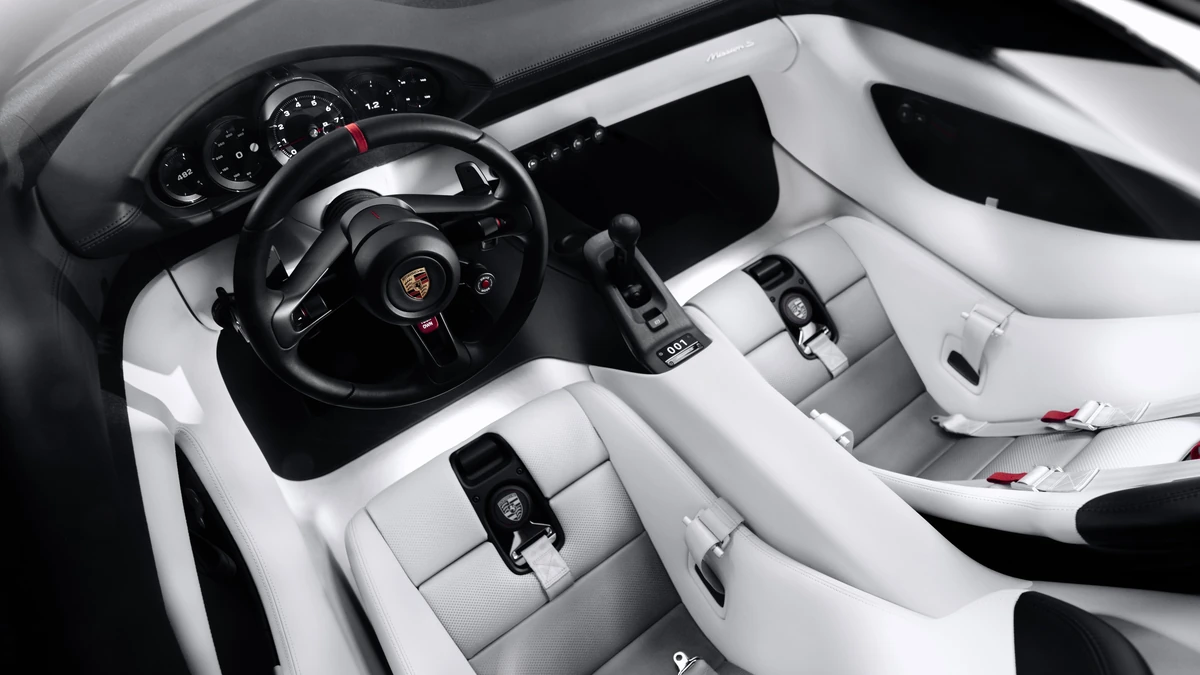 Interior del Porsche Mission S