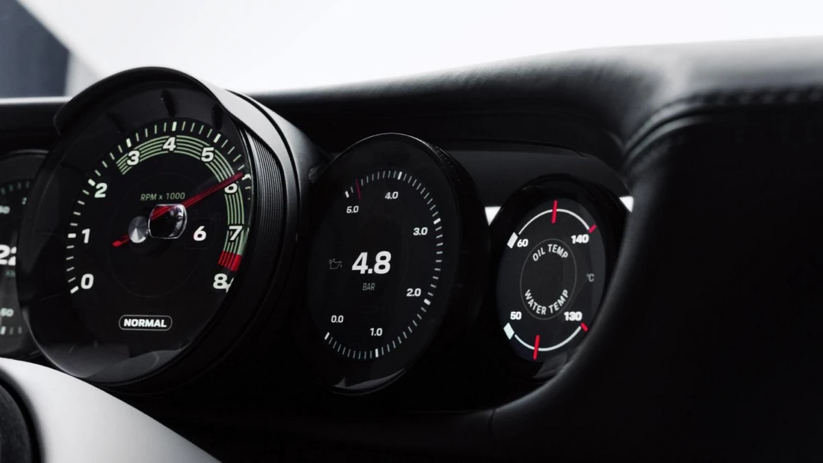 Interior del Porsche Mission S