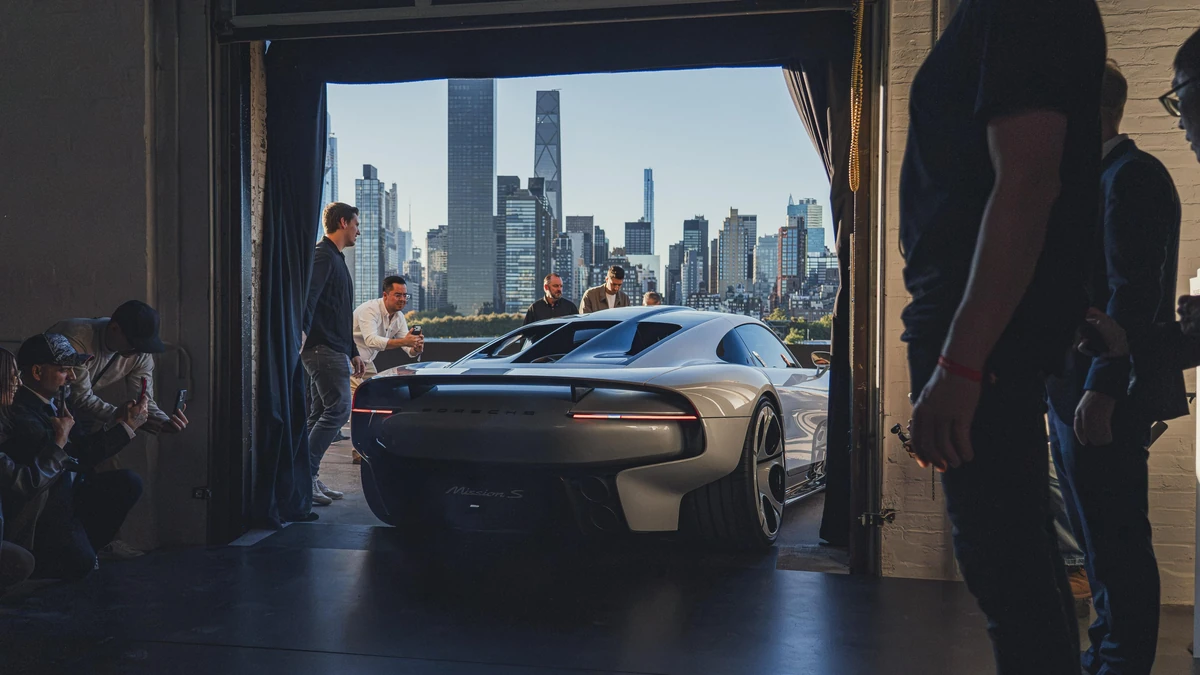 Porsche Mission S en Nueva York