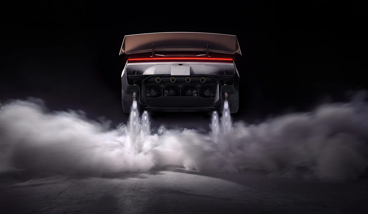 Tesla Roadster se eleva por los aires