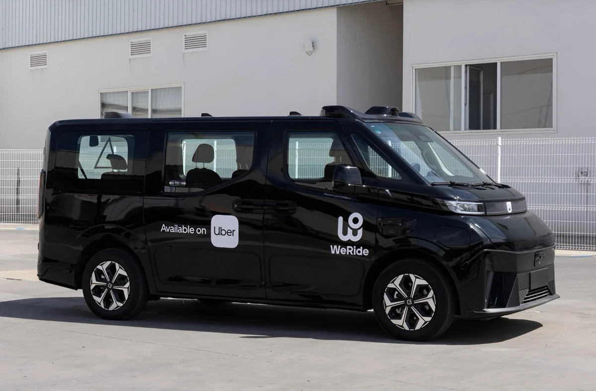 WeRide GXR, el vehículo autónomo de nivel 4 con el que WeRide y Uber cartografían el norte de Madrid