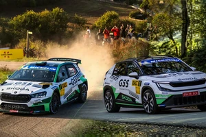 Cohete Suárez y Alberto Iglesias Pin correrán el Eco Rallye Catalunya con un Škoda Epiq eléctrico