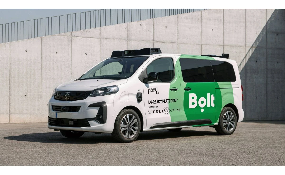 Taxi autónomo de Bolt
