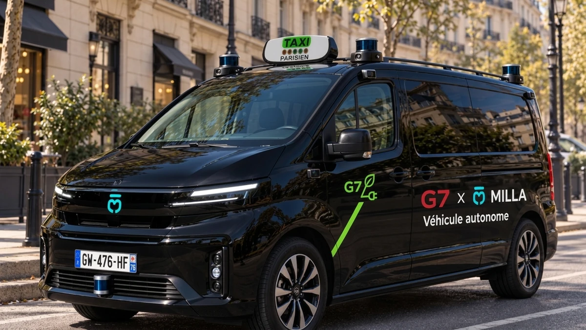 Taxi de la compañía de taxis G7