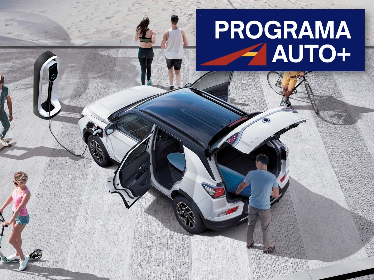 Coche eléctrico KG Mobility — Programa Auto+ 2026