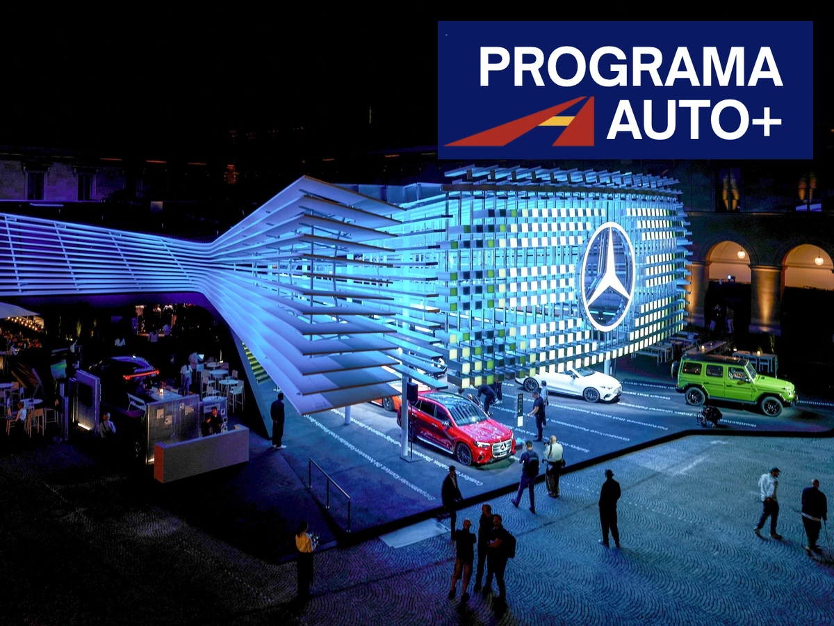 Coche eléctrico Mercedes-Benz — Programa Auto+ 2026