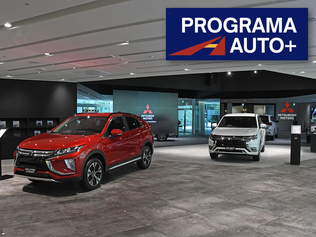 Coche eléctrico Mitsubishi Motors — Programa Auto+ 2026