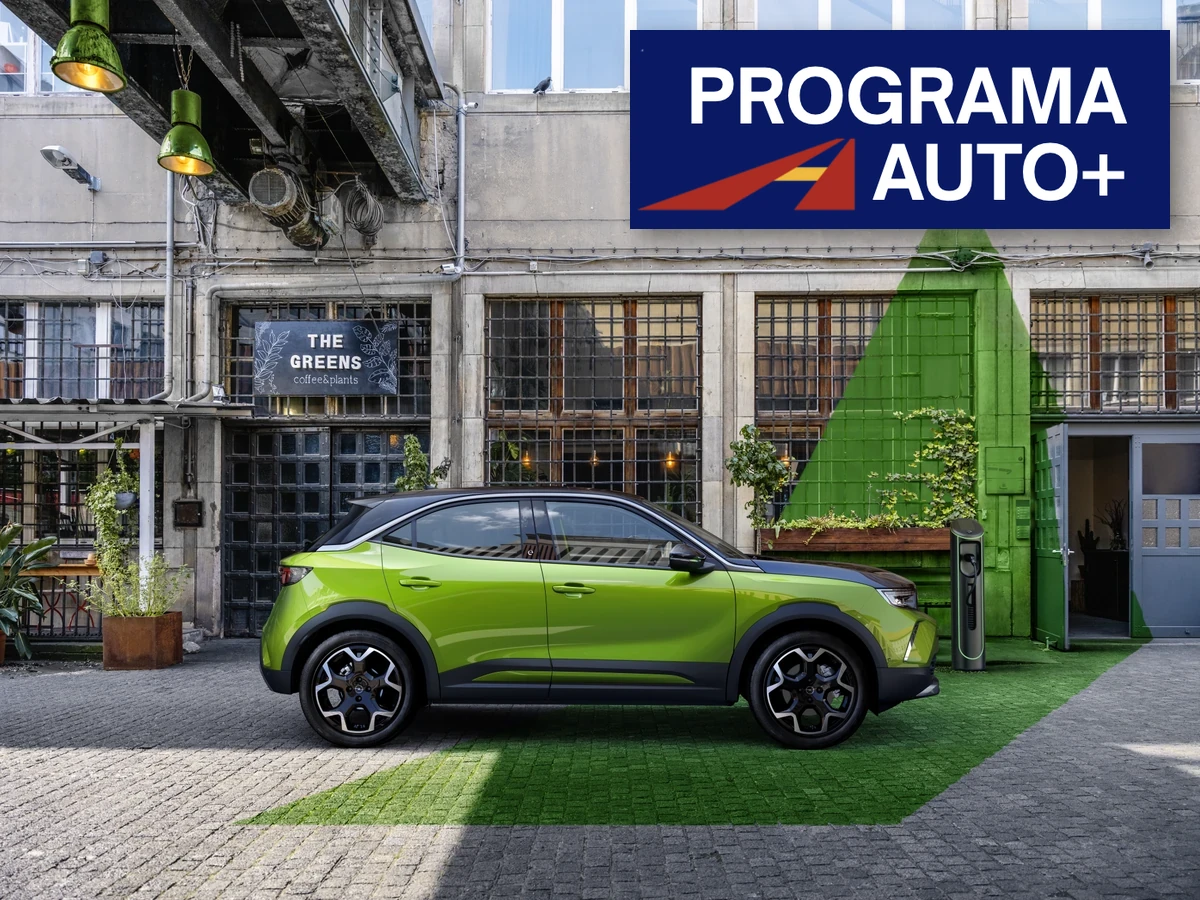Coche eléctrico Opel — Programa Auto+ 2026