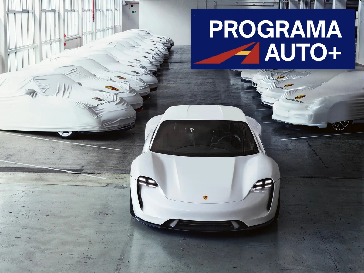 Coche eléctrico Porsche — Programa Auto+ 2026