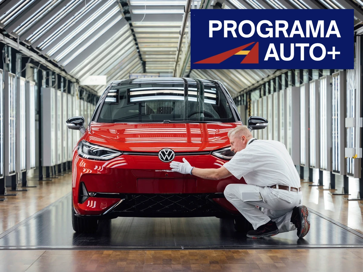 Coche eléctrico Volkswagen — Programa Auto+ 2026
