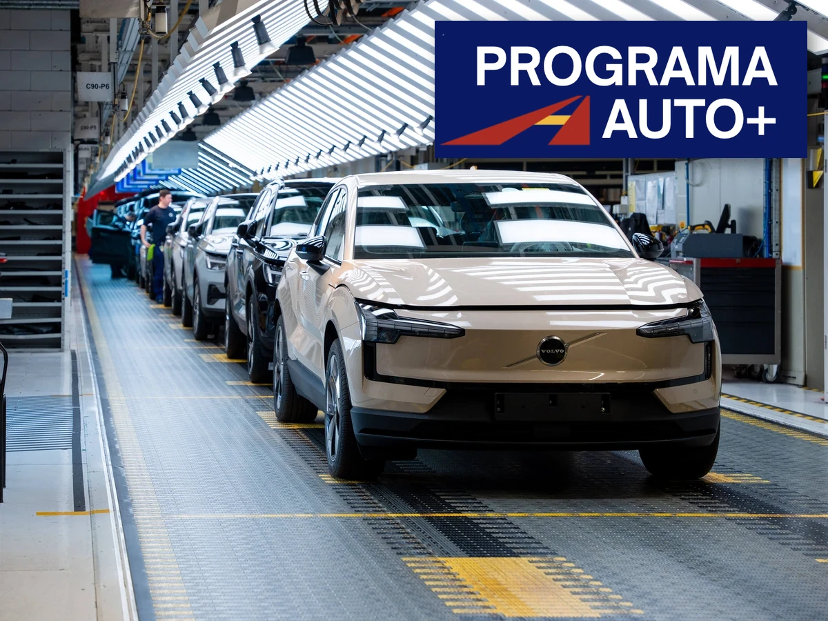 Coche eléctrico Volvo — Programa Auto+ 2026