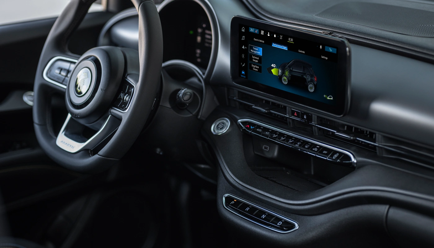 Abarth 500e Convertible - Interior Pantalla Central