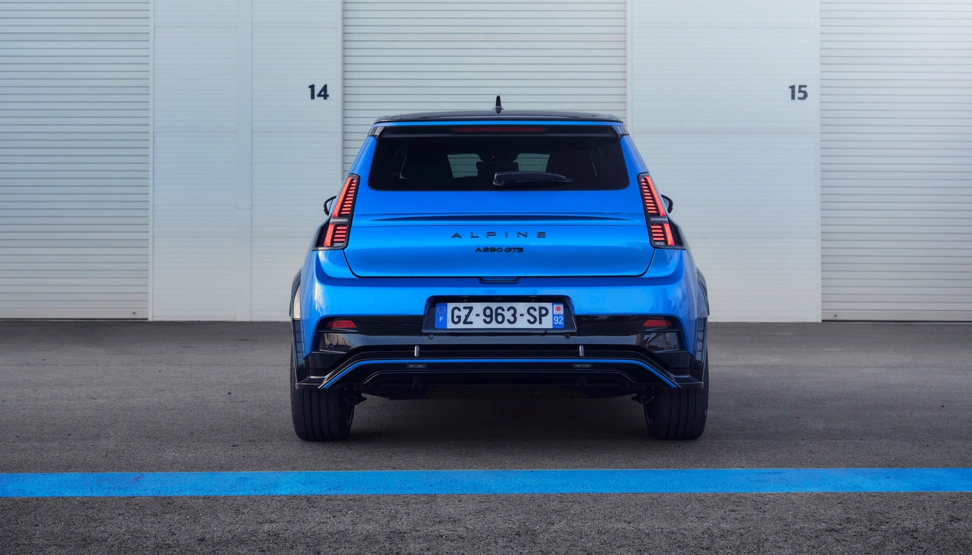 Alpine A290 - Contexto Entorno Real Contexto Aparcado Exterior Trasera