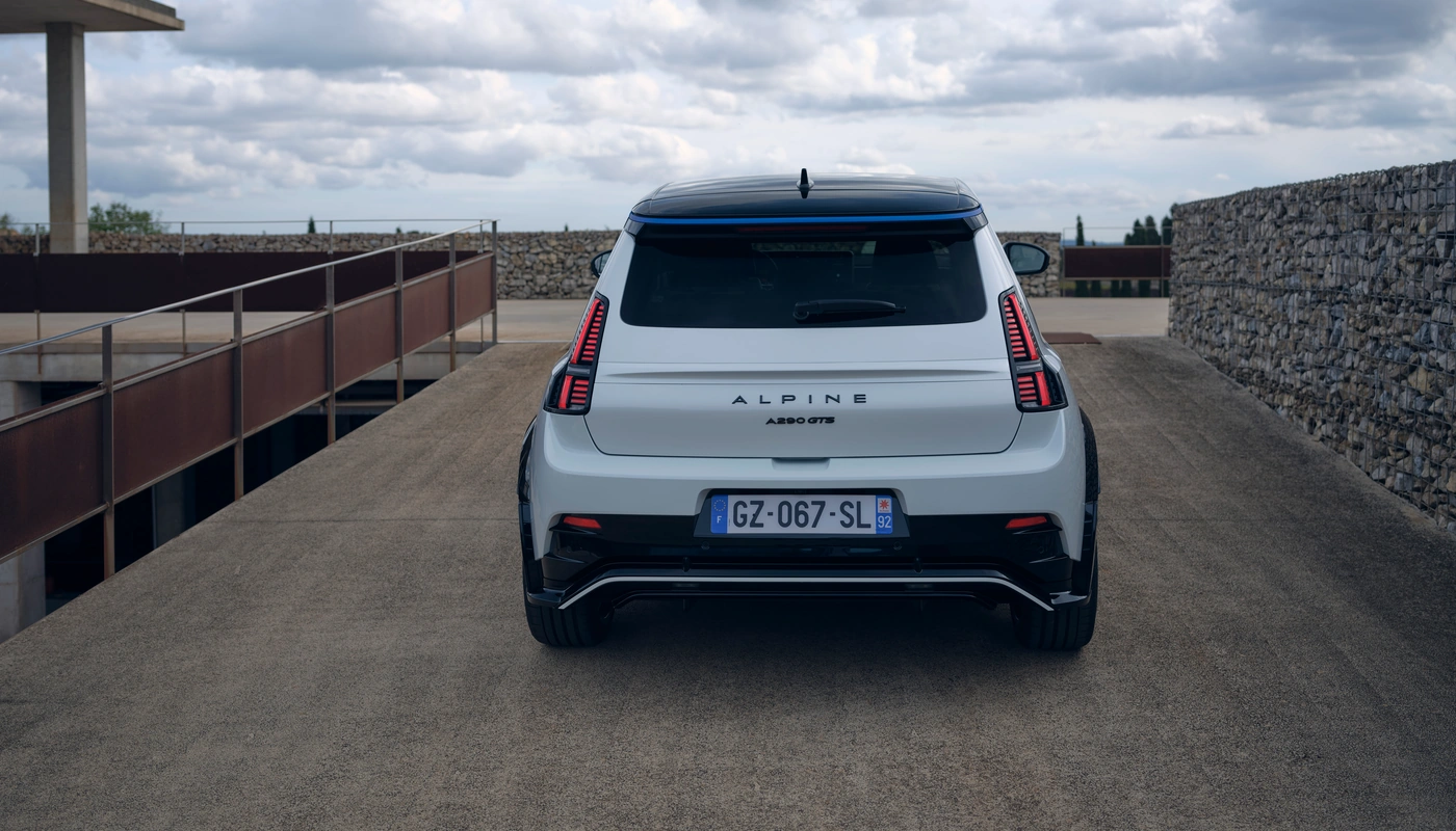 Alpine A290 - Contexto Entorno Real Contexto Aparcado Exterior Trasera