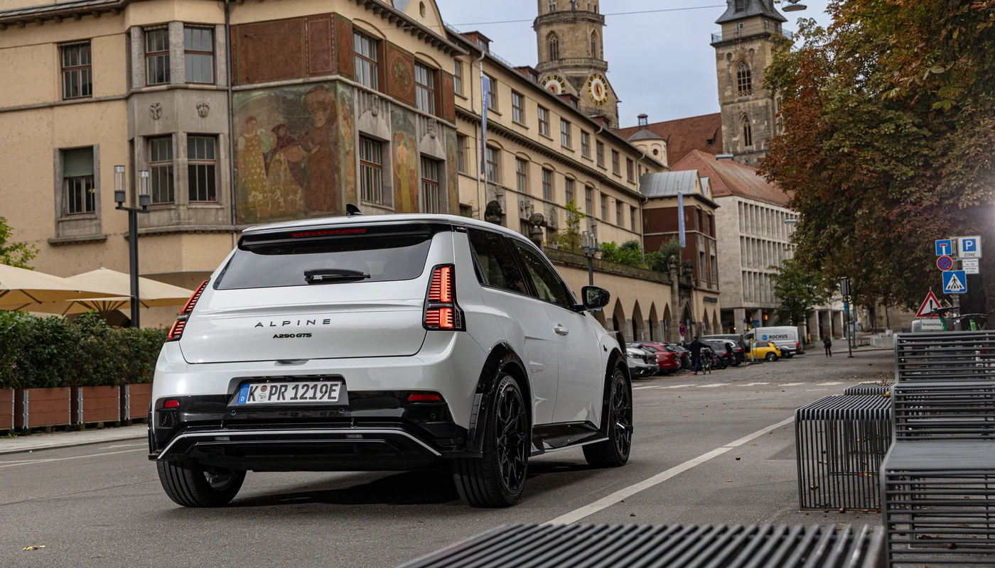 Alpine A290 - Contexto Entorno Real Exterior Lateral Derecha