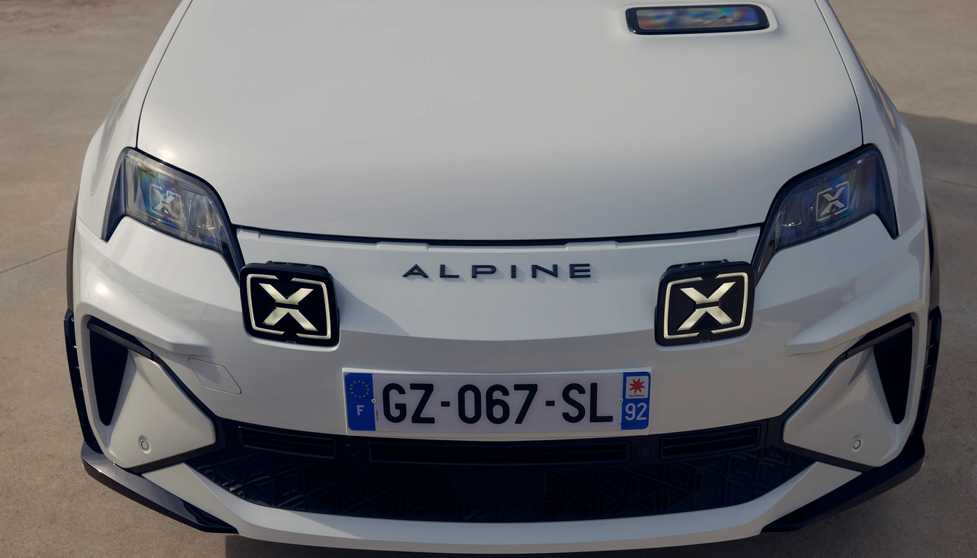 Alpine A290 - Exterior Frontal Exterior Detalle