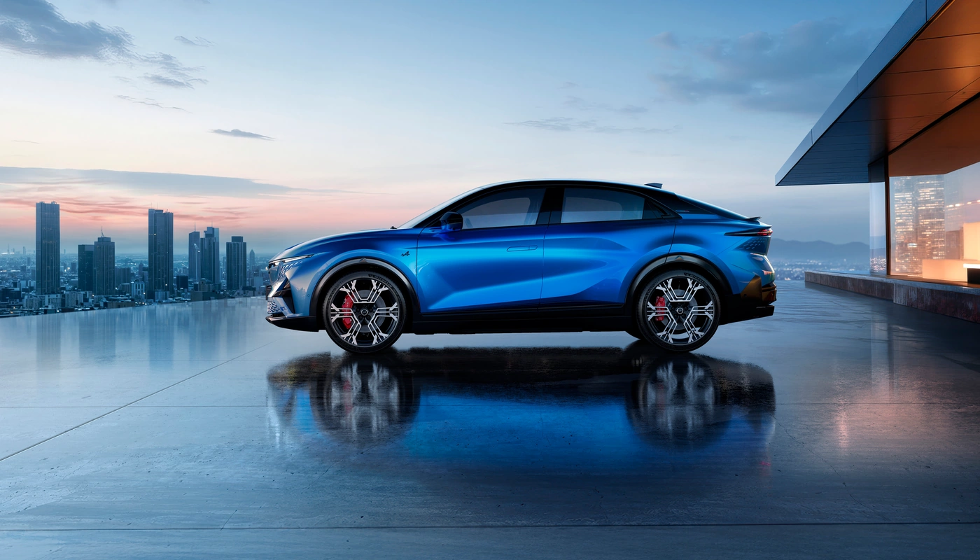 Alpine A390 - Exterior Lateral Izquierda