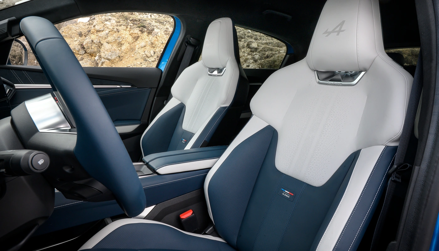 Alpine A390 - Interior Asientos Delanteros