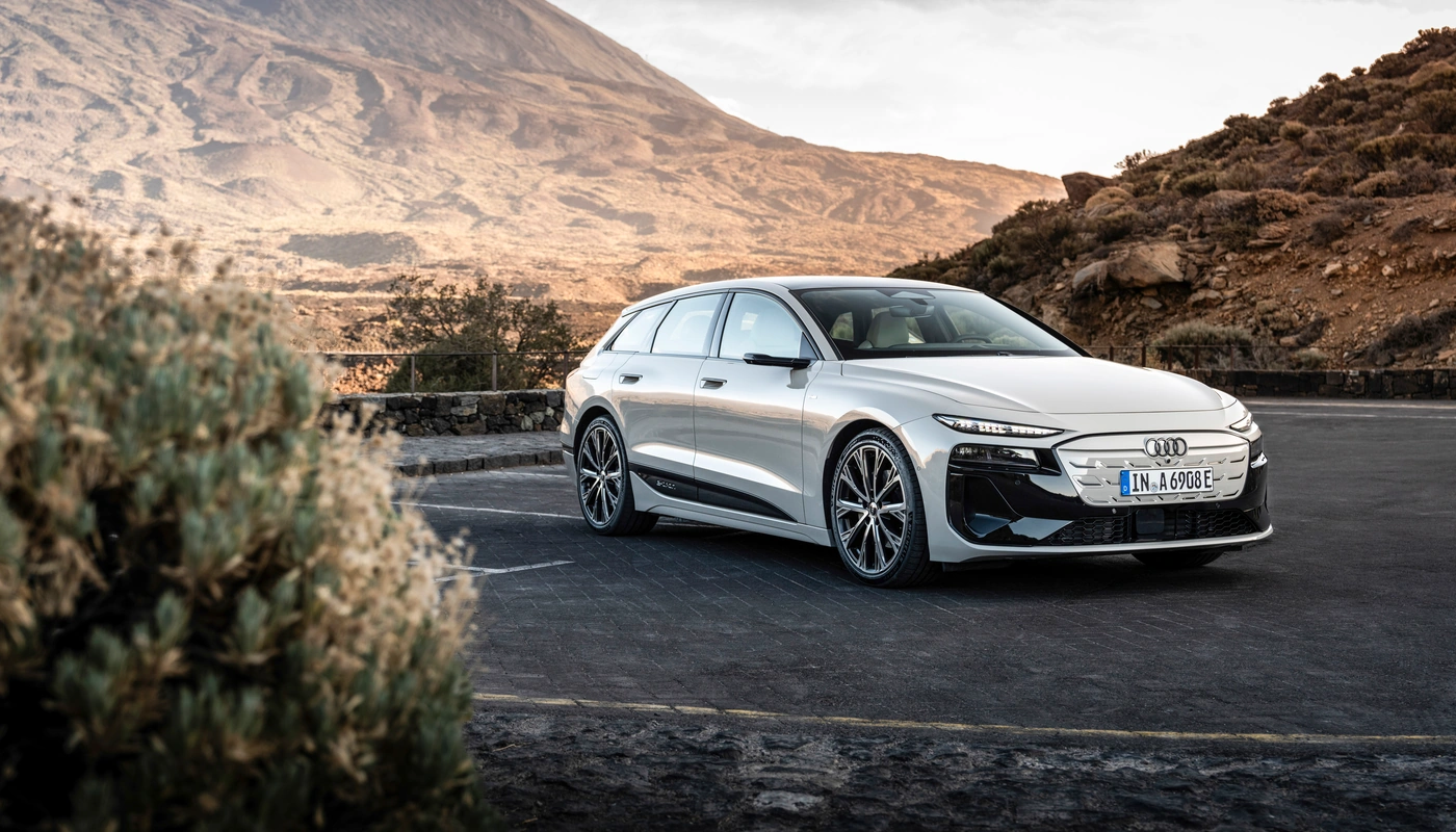 Audi A6 Avant E Tron - Contexto Entorno Real Contexto Aparcado Exterior Frontal Derecha