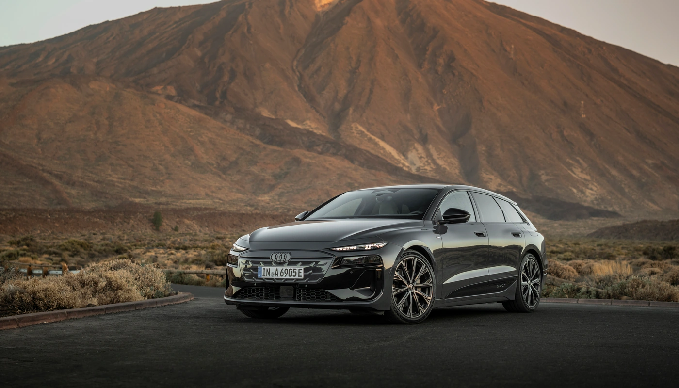 Audi A6 Avant E Tron - Contexto Entorno Real Contexto Aparcado Exterior Frontal Izquierda