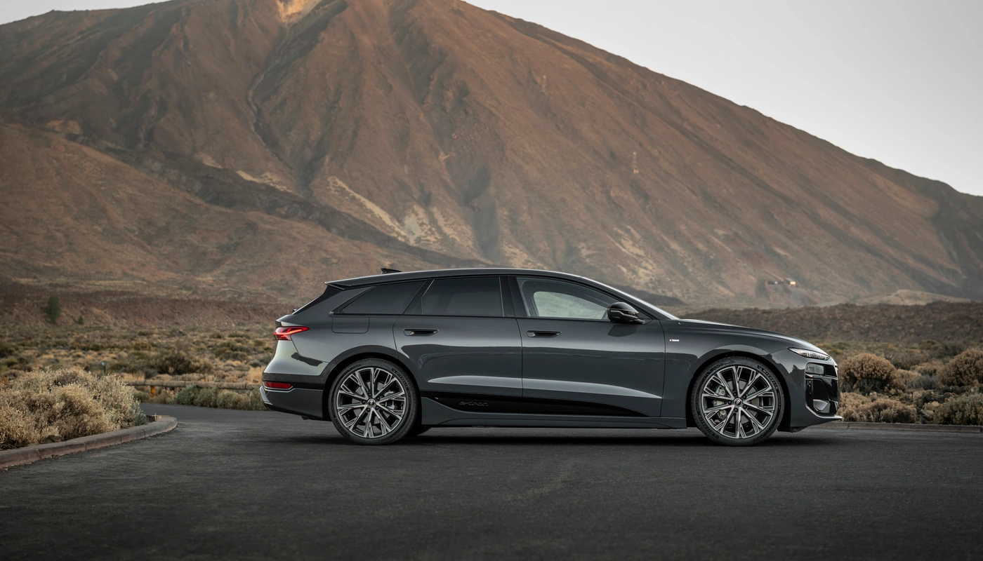 Audi A6 Avant E Tron - Contexto Entorno Real Contexto Aparcado Exterior Lateral Derecha