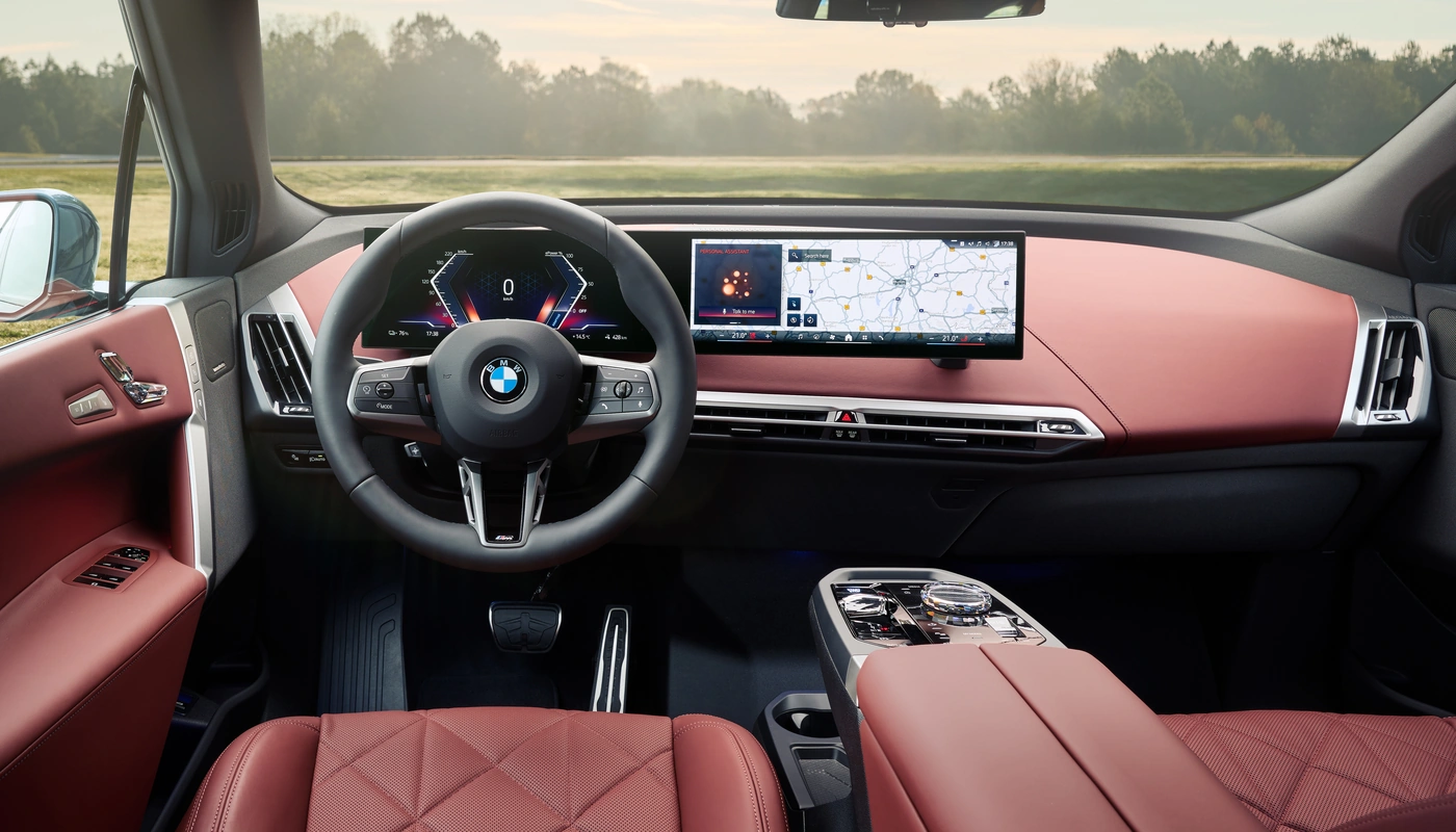 Bmw Ix - Interior Salpicadero Interior Asientos Delanteros Interior Pantalla Central Interior Volante