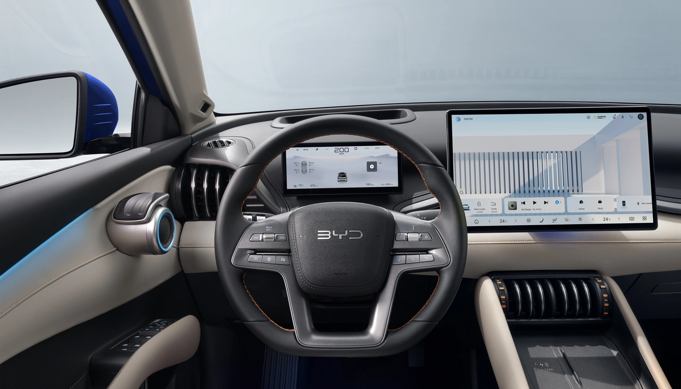 Byd Atto 3 Evo - Interior Salpicadero Interior Volante